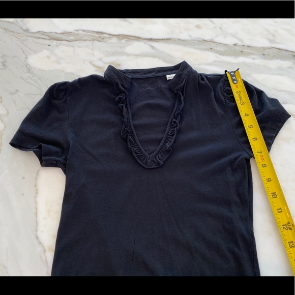 STEPHANIE B BLACK T-SHIRT SIZE XS - Picture 4 of 8